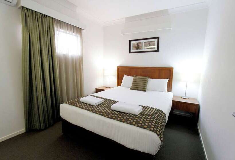 침실 2개 스위트, Chinchilla Downtown Motor Inn