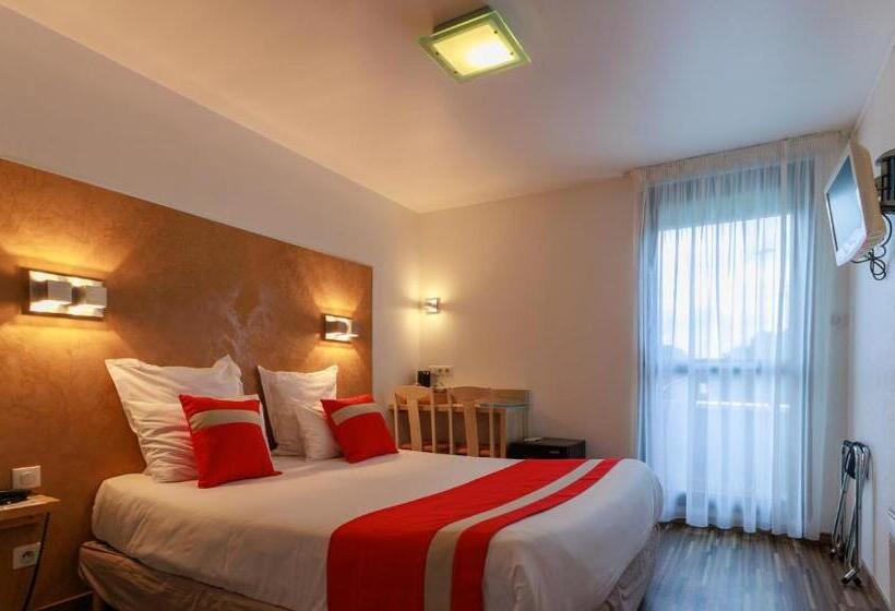 带阳台的豪华间, Logis Hôtel Le Rochelois