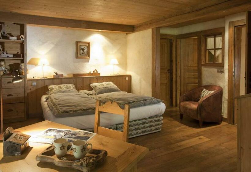 غرفة قياسية ثلاثية, Chalet Hôtel Les Fermes De Pierre & Anna