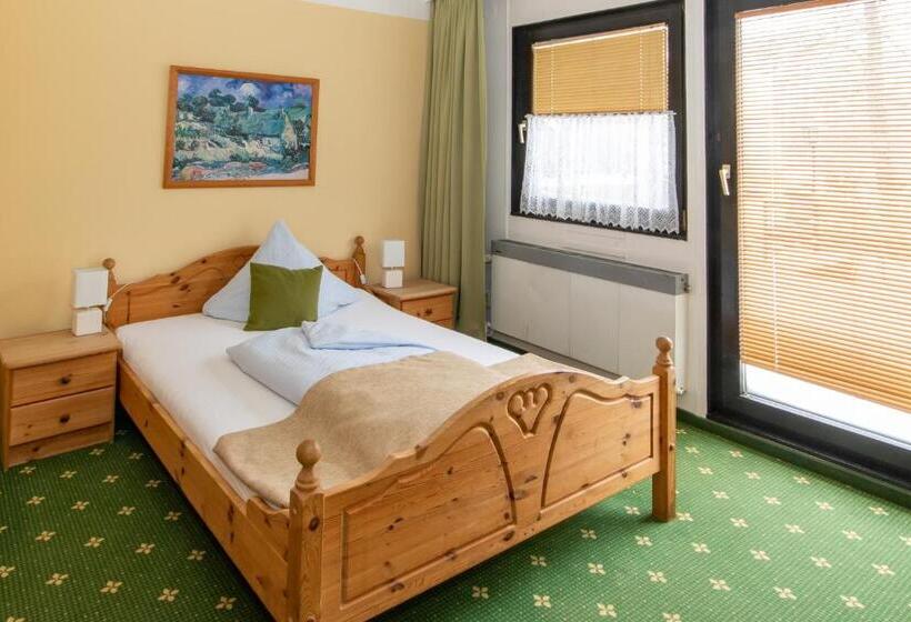 테라스 싱글룸, Spreewaldhotel Garni Raddusch