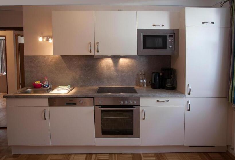 Апартаменты 1 Спальня с Террасой, Haus Waldesruh