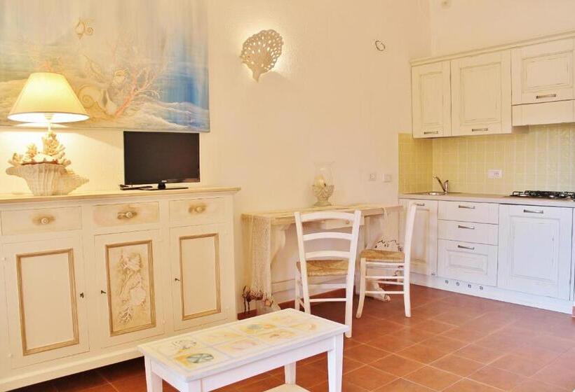 带1个卧室的高级公寓, Felix Hotels   Residence Hotel Costa Serena