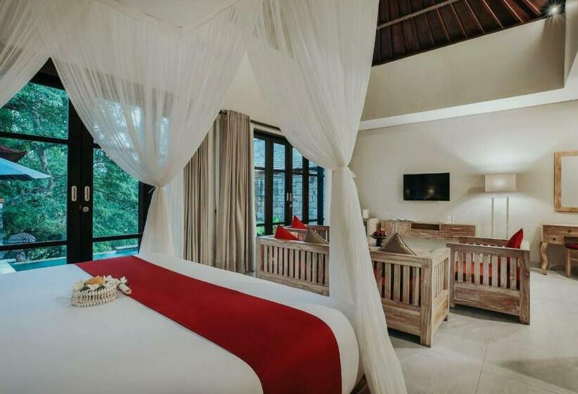 Вилла с 1 спальней и бассейном, Kawi Resort A Pramana Experience