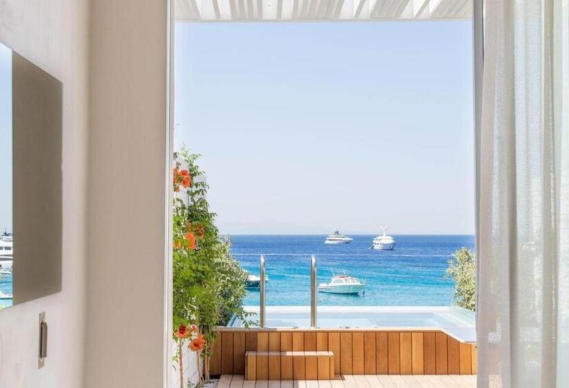 سوییت با چشم‌انداز دریا, Mykonos Dove Beachfront
