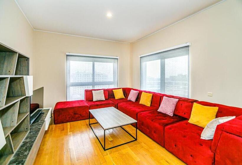 带1个卧室带花园景观的公寓, Sea View Hotel Apart