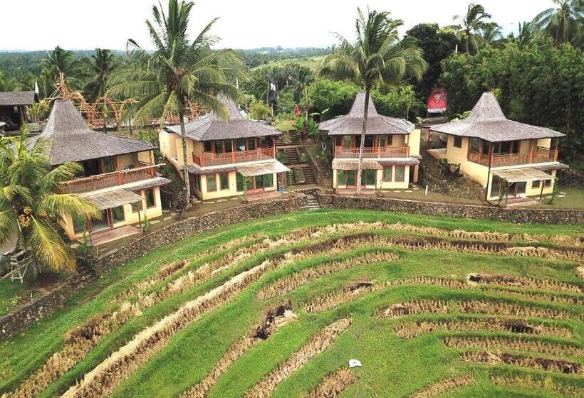 Номер Deluxe с Балконом, Puri Dajuma Terrace Eco Lodge & Spa