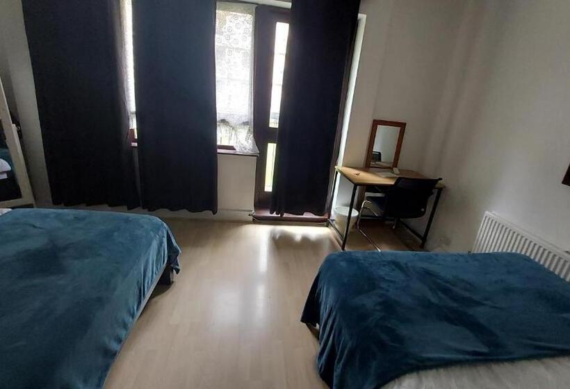 Quarto Quadruple Standart com Varanda, Sandfield Private Rooms In King S Cross St Pancras