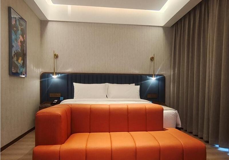 Номер Deluxe, Lanou Hotel Lianyungang Donghai High Speed Railway Station Crystal City
