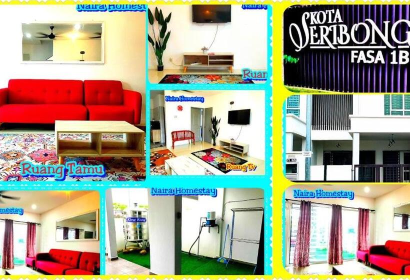 Дом 4 Спальни, Naira Homestay Kota Bharu ,wakaf Che Yeh 4 Bilik 3 Aircond