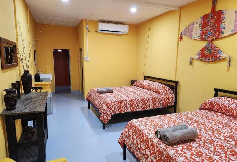 غرفة ديلوكس عائلية, Gecko Guesthouse