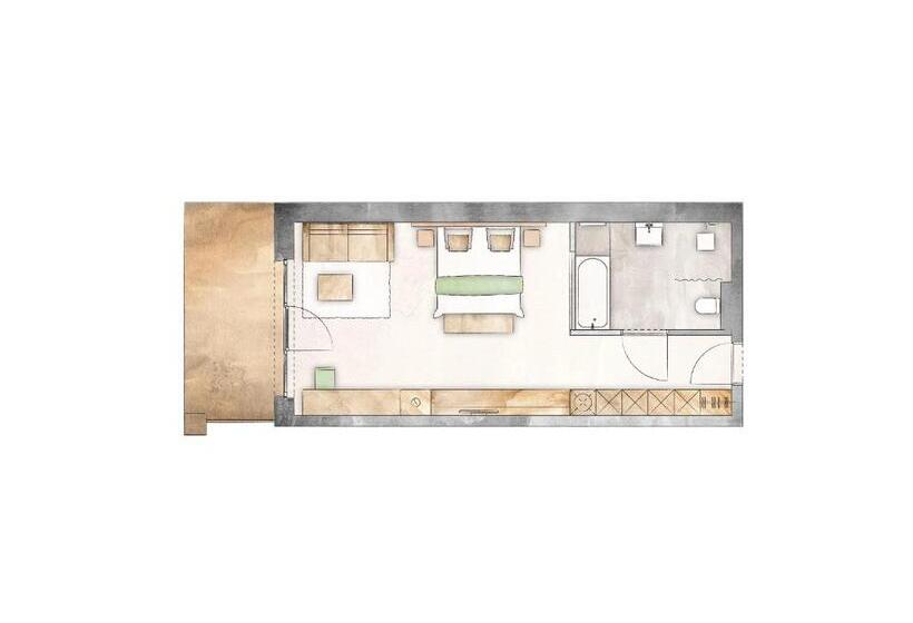 Полулюкс, Living & Spa Vitalhotel Edelweiss