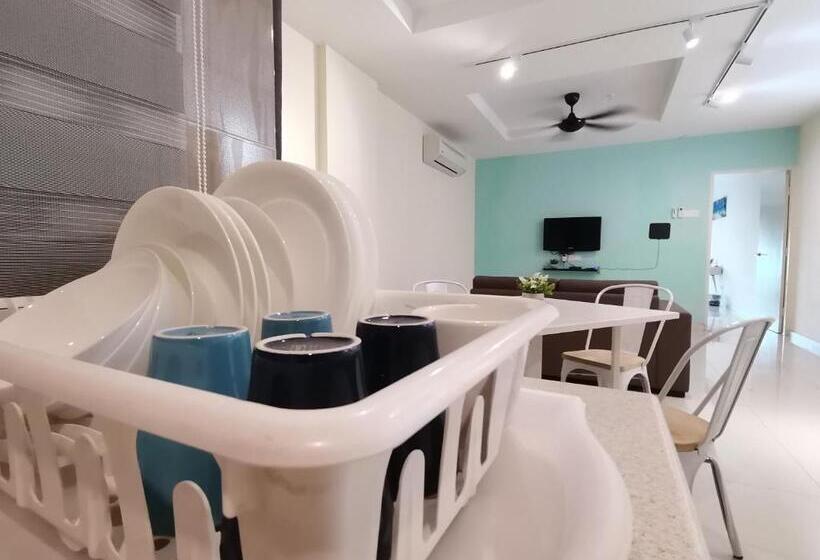 آپارتمان لوکس 1 خوابه, Marina Island Lumut Homestay By Goopro