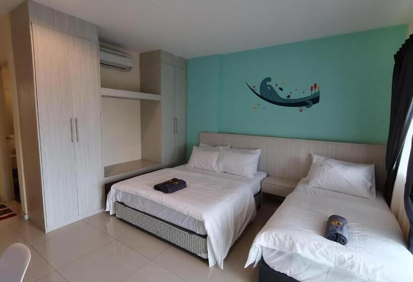 سوییت خانوادگی, Marina Island Lumut Homestay By Goopro