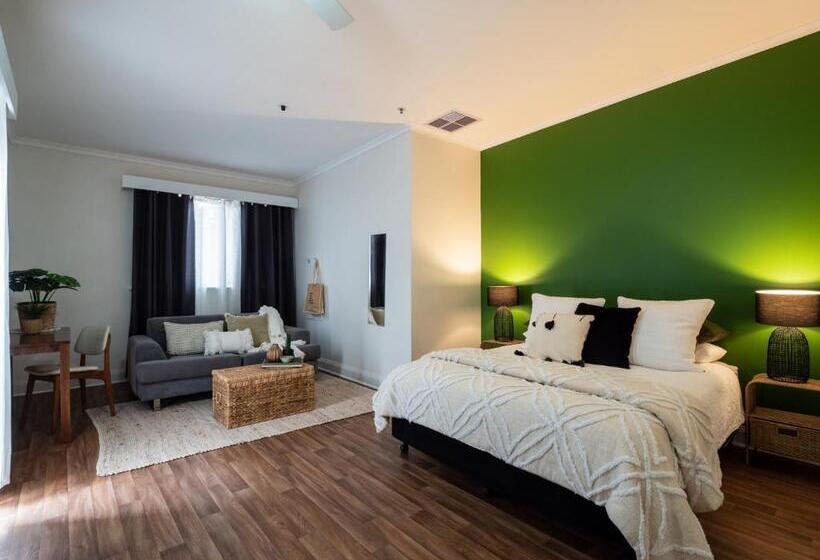 스탠다드 룸 가든 전망, Bendigo Backpackers