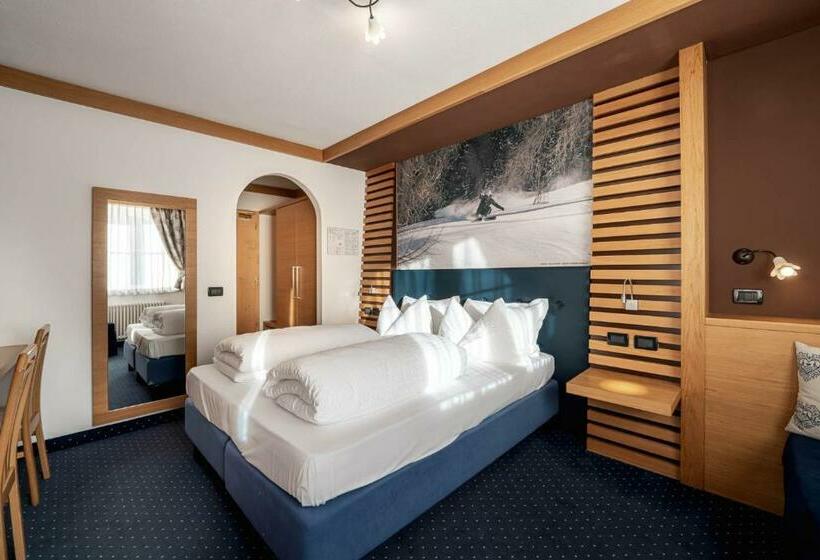 Quarto Triplo Comfort, Chalet Sas Morin