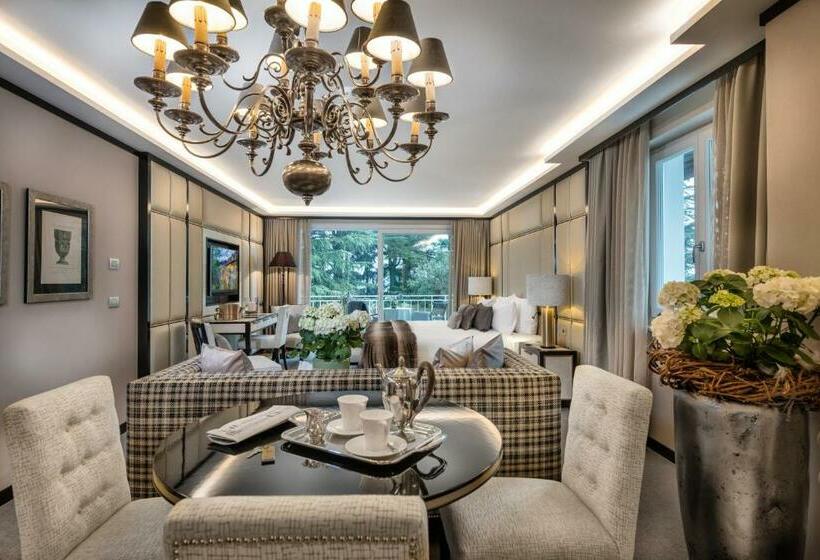 מיטת קינג בסוויטה, Villa Eden A Member Of Leading Hotels Of The World