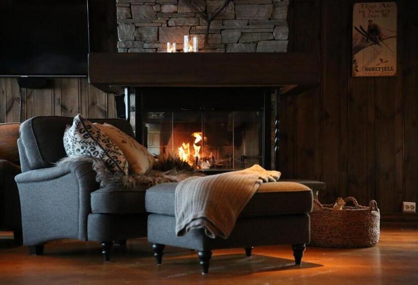 منزل غرفة نوم واحدة, Norefjell   Storhytte Med Jacuzzi Og Fantastisk Beliggenhet