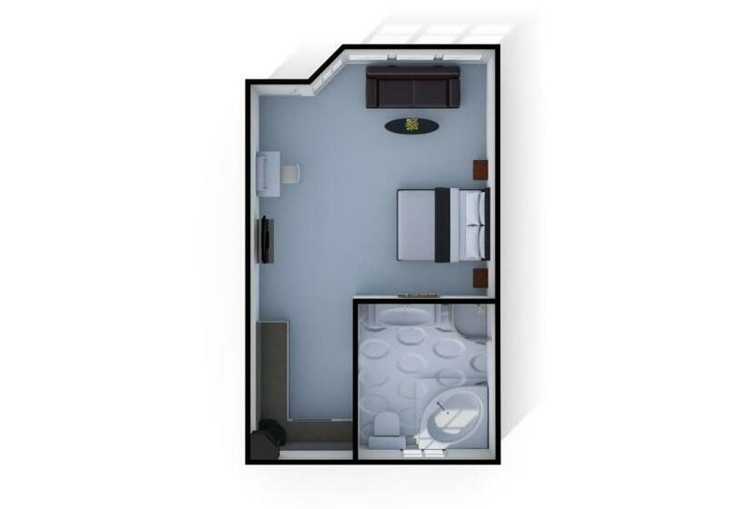 استودیو استاندارد با تخت کینگ, Cambridge Mews Motel