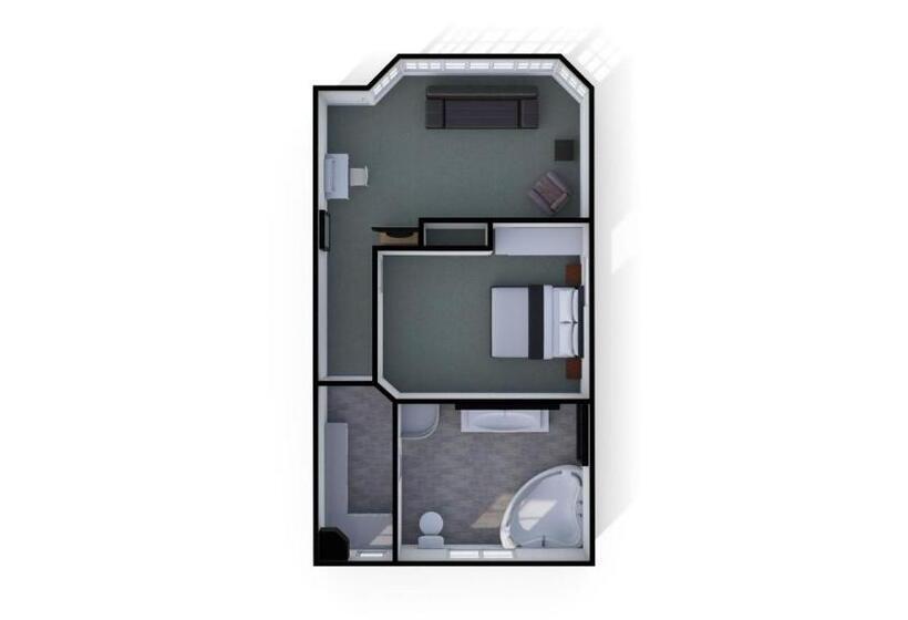 آپارتمان 1 خوابه, Cambridge Mews Motel