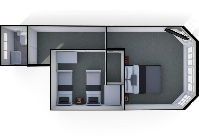 آپارتمان 2 خوابه, Cambridge Mews Motel