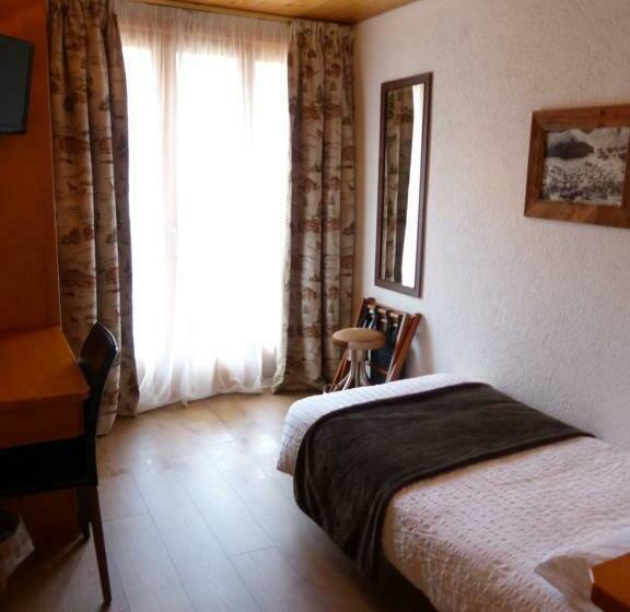 اتاق استاندارد یک تخته با چشم‌انداز, Ermitage Verbier