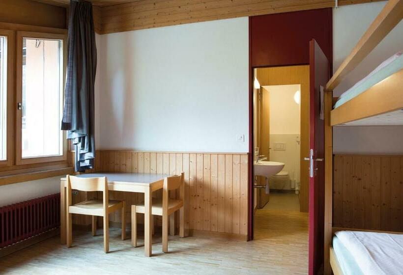 Номер Стандарт Совместная Ванная, Pontresina Youth Hostel