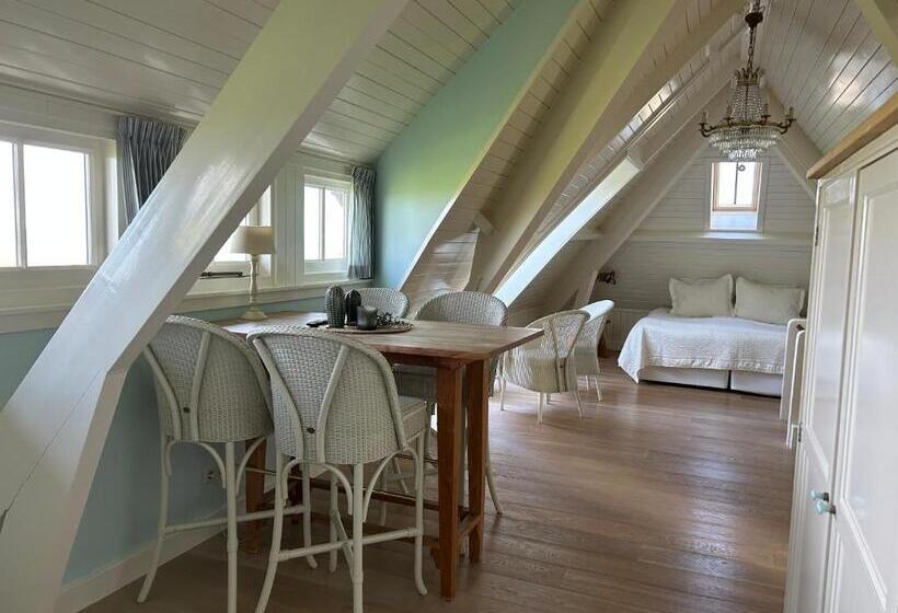 جناح ديلوكس مطل على البحر, Villa Nieuwland B&b