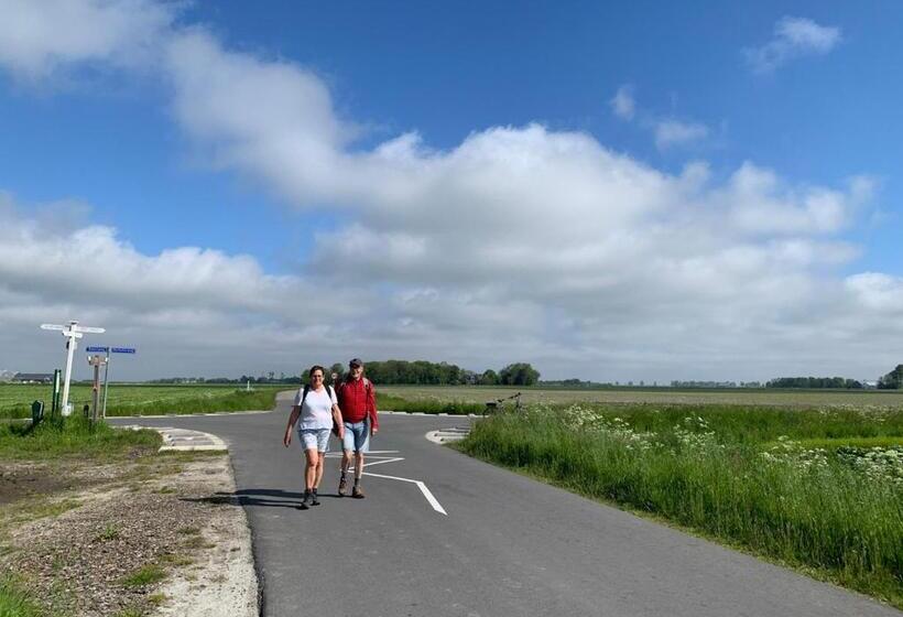 침실 1개 테라스 아파트, Waddenhoes Gastenverblijven