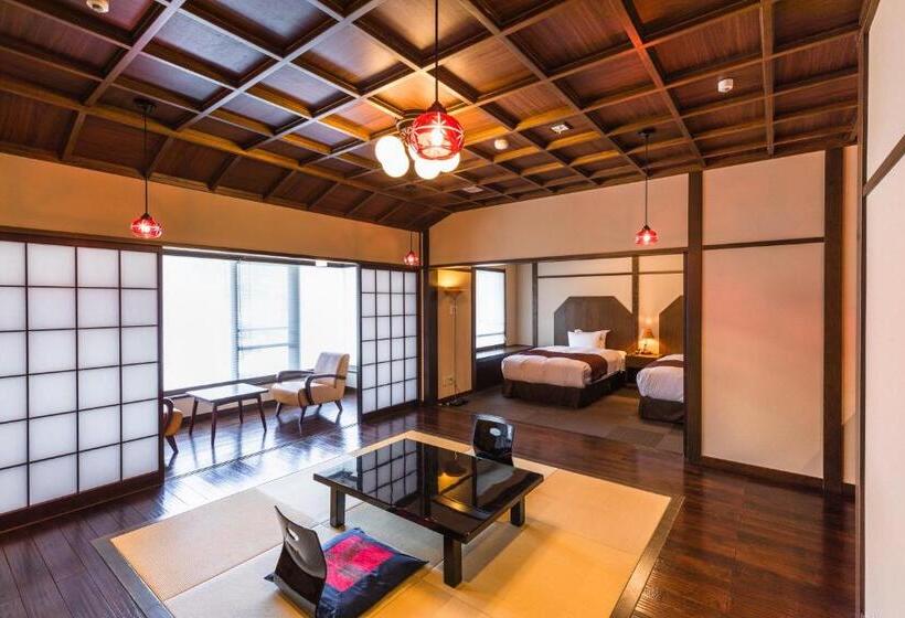 Четырехместный Номер Deluxe, Tsuta Onsen Ryokan