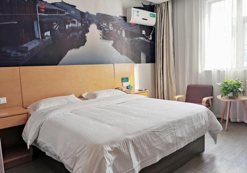 Номер Стандарт, Greentree Inn Jiangsu Suzhou International Film City South Jinshan Road Express