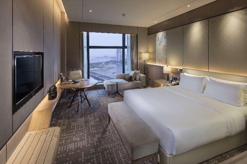 이그제큐티브 룸 킹사이즈 침대, Doubletree By Hilton Hotel Xiamen   Haicang
