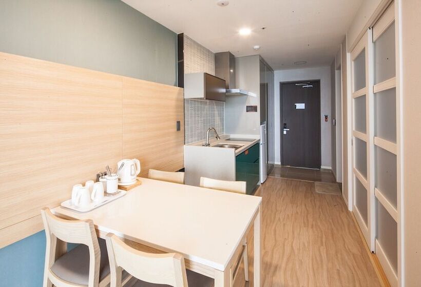 חדר משפחתי נוף לים, Sol Beach Samcheok