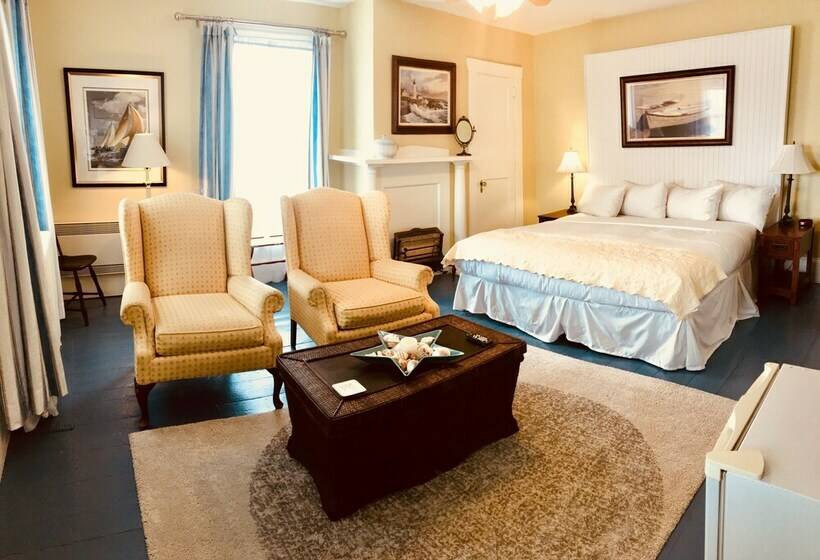 海の見えるダブルベッドスタンダードルーム, Treadwell Inn
