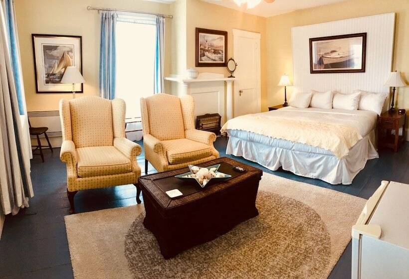 海の見えるダブルベッドスタンダードルーム, Treadwell Inn