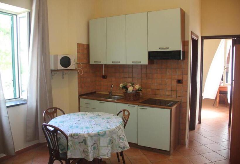 Апартаменты 1 Спальня Вид на Море, Villino Gregoraci Relais