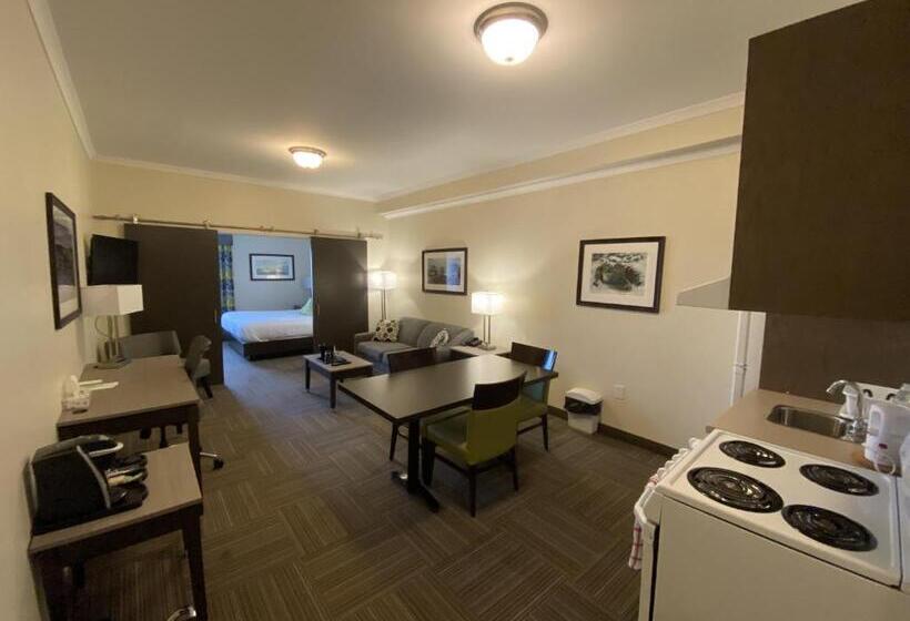 Люкс Кровать Кинг, Crossroads Inn & Suites