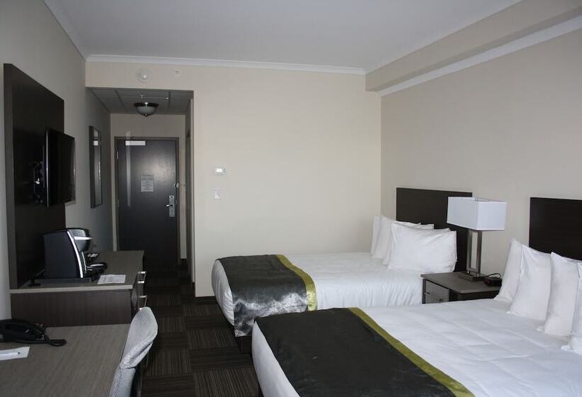 Номер Стандарт 2 Двуспальные Кровати, Crossroads Inn & Suites