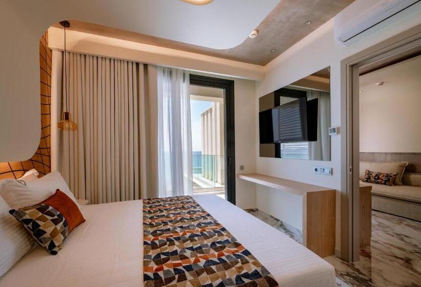 침실 1개 바다 전망 아파트, Zest Thassos Luxury Retreat