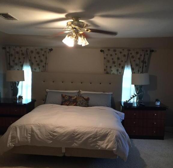 스탠다드 룸 킹사이즈 침대, Huffman House Bed & Breakfast