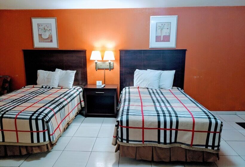 스탠다드 룸 더블 침대 2개, Travelers Inn Clearwater