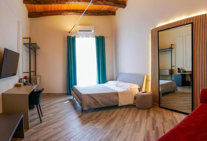 اتاق سوپریور چهار تخته, Rooftop Parthenopeo Contemporary Rooms