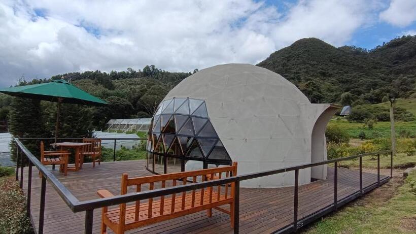 디럭스 스위트 킹 침대, Santuario Glamping