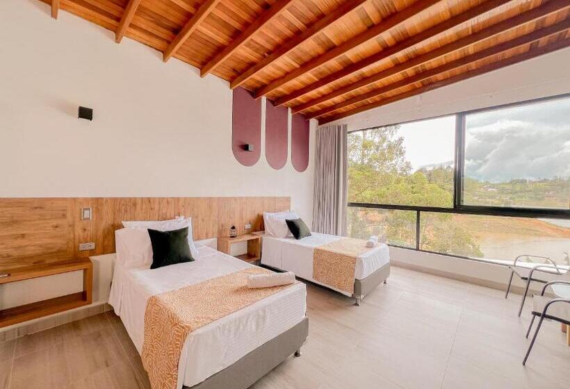 스탠다드 룸, Viajero Guatapé Hostel & Lake Club