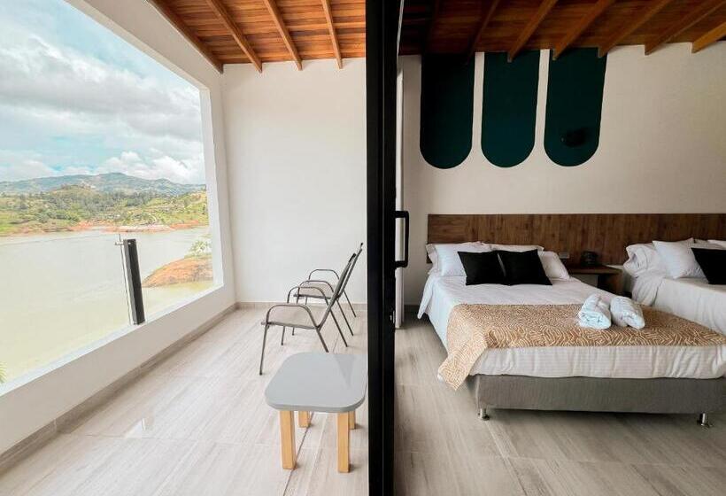 수피리어 룸, Viajero Guatapé Hostel & Lake Club