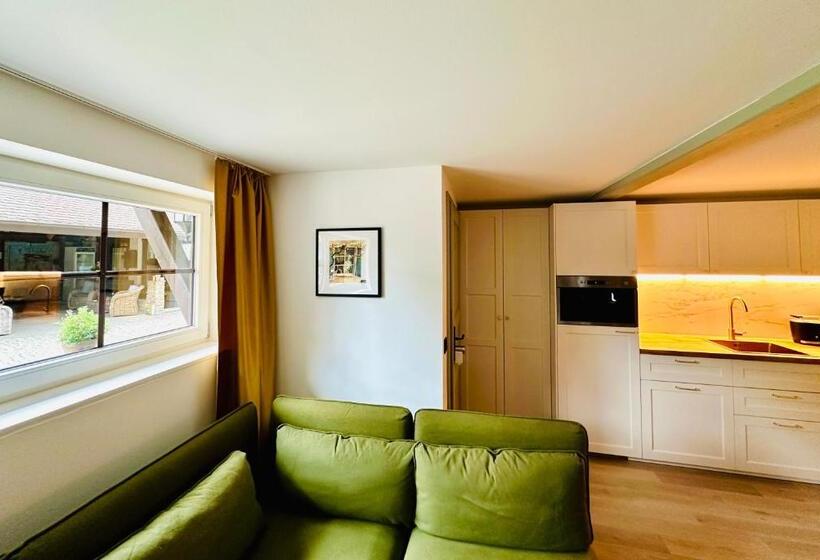 Апартаменты 1 Спальня Нижний Этаж, Bio Kastanienhof Erfurt   Appartements Und Ayurvedische Jurten