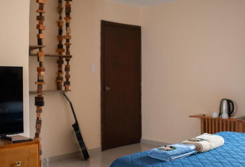 اتاق استاندارد با تخت بزرگ, Hostal Encounter Guanajuato