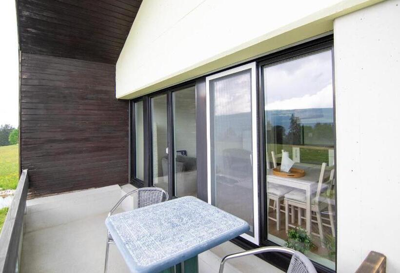 带1个卧室的带阳台的公寓, B&b Mont Crosin