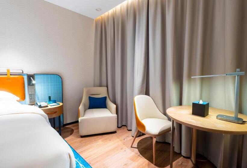 Номер Стандарт, Echarm Hotel   Wuhan Jingkai Yongwang Sports Center
