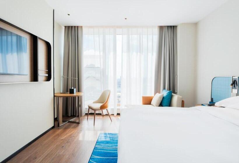 Номер Deluxe, Echarm Hotel   Wuhan Jingkai Yongwang Sports Center