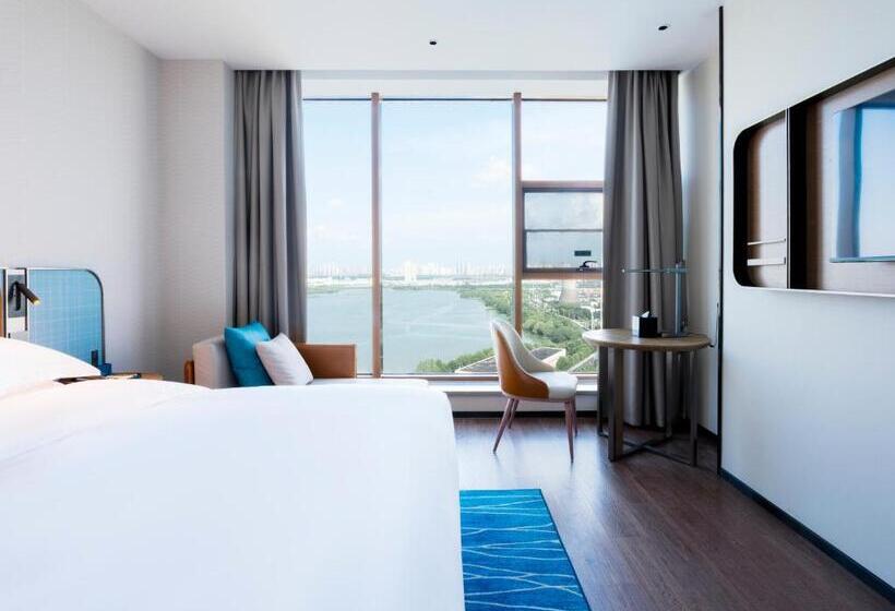 Стандартный Номер Кровать Кинг, Echarm Hotel   Wuhan Jingkai Yongwang Sports Center